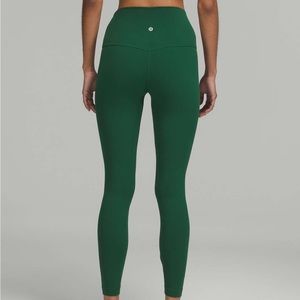 Lululemon Align Leggings 25” size 2 in Everglade Green